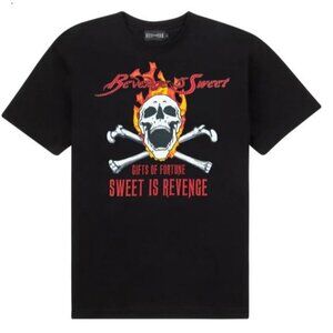 Gifts of Fortune - Sweet is Revenge T-shirt Men Size Medium - with Swarovski